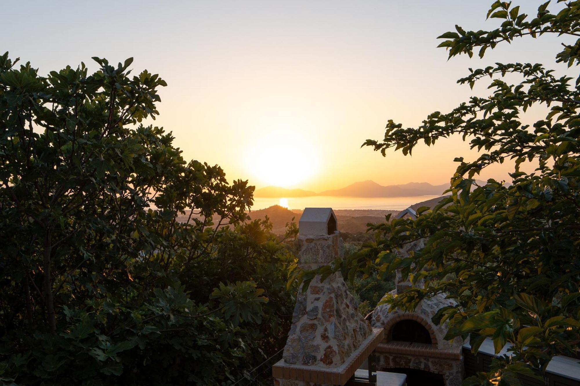 Villa Rosa - Luxury Villas With Panoramic Views Lagoudi Zia Exterior foto