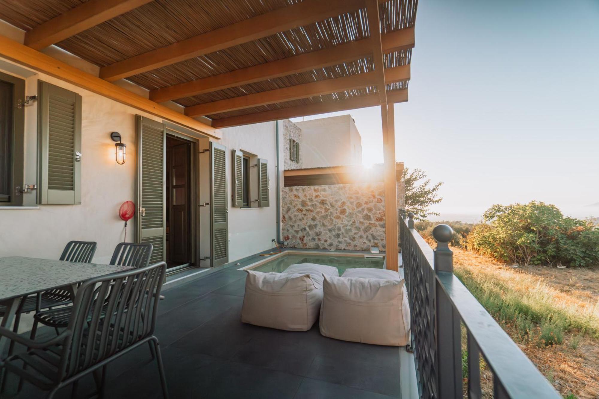 Villa Rosa - Luxury Villas With Panoramic Views Lagoudi Zia Exterior foto