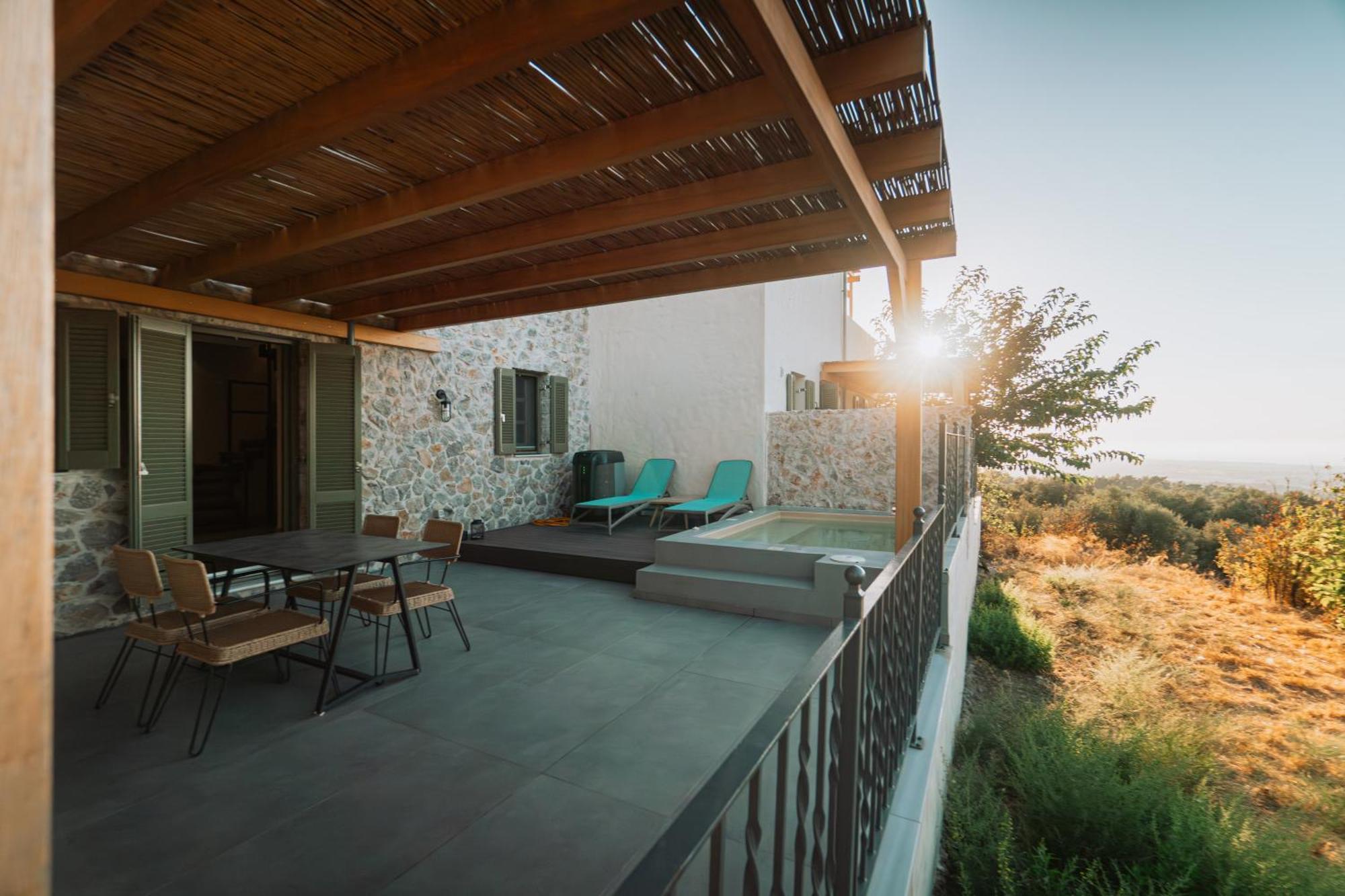 Villa Rosa - Luxury Villas With Panoramic Views Lagoudi Zia Exterior foto